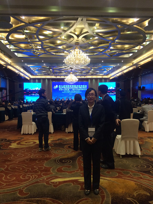 友城大會現場陪同